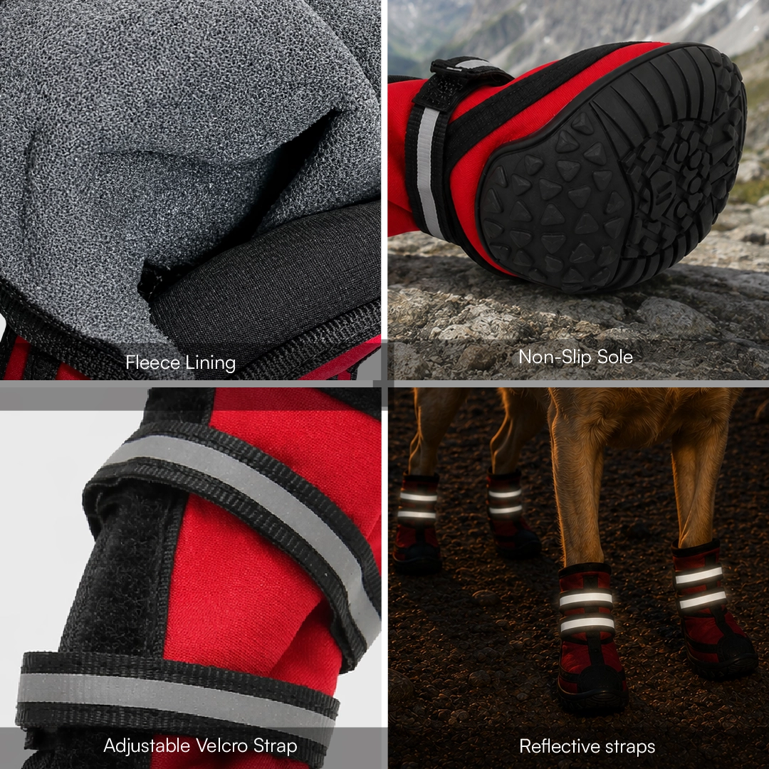 AirTrek Boots | Protective, Non-Slip Pawwear | All-Weather Comfort