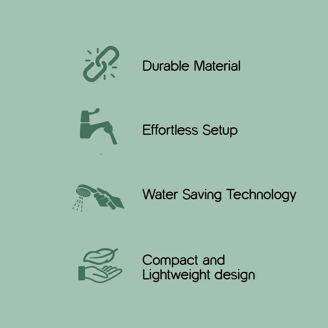 Aqua Care Shower | Pet Shower Head | Bathing & Grooming Tool - Tilting Heads