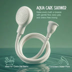 Aqua Care Shower | Pet Shower Head | Bathing & Grooming Tool - Tilting Heads