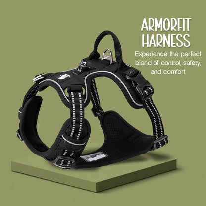 ArmorFit Harness – No-Pull Dog Harness for Strong, Safe Walks - Tilting Heads