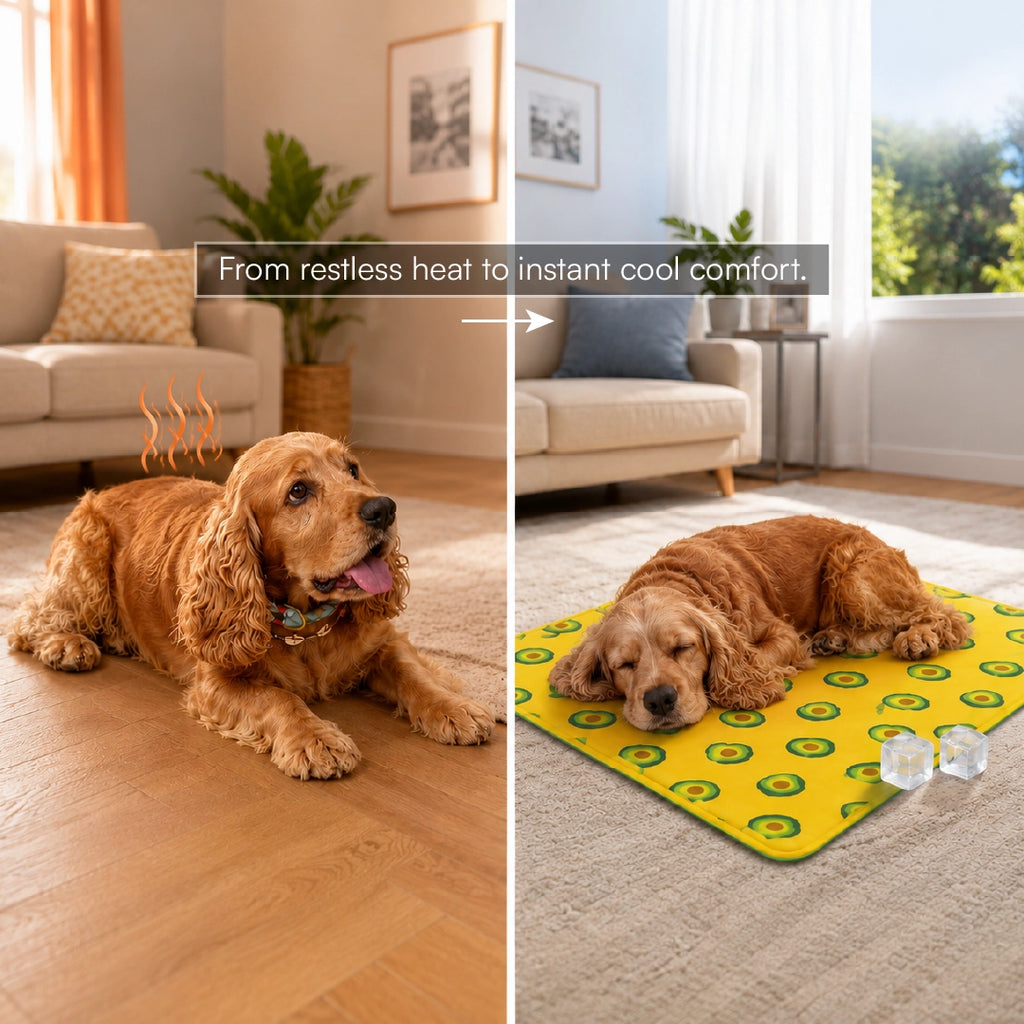 AvoCool Mat – Self-Cooling Gel Mat for Dogs & Cats