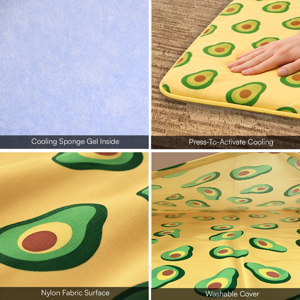 AvoCool Mat – Self-Cooling Gel Mat for Dogs & Cats
