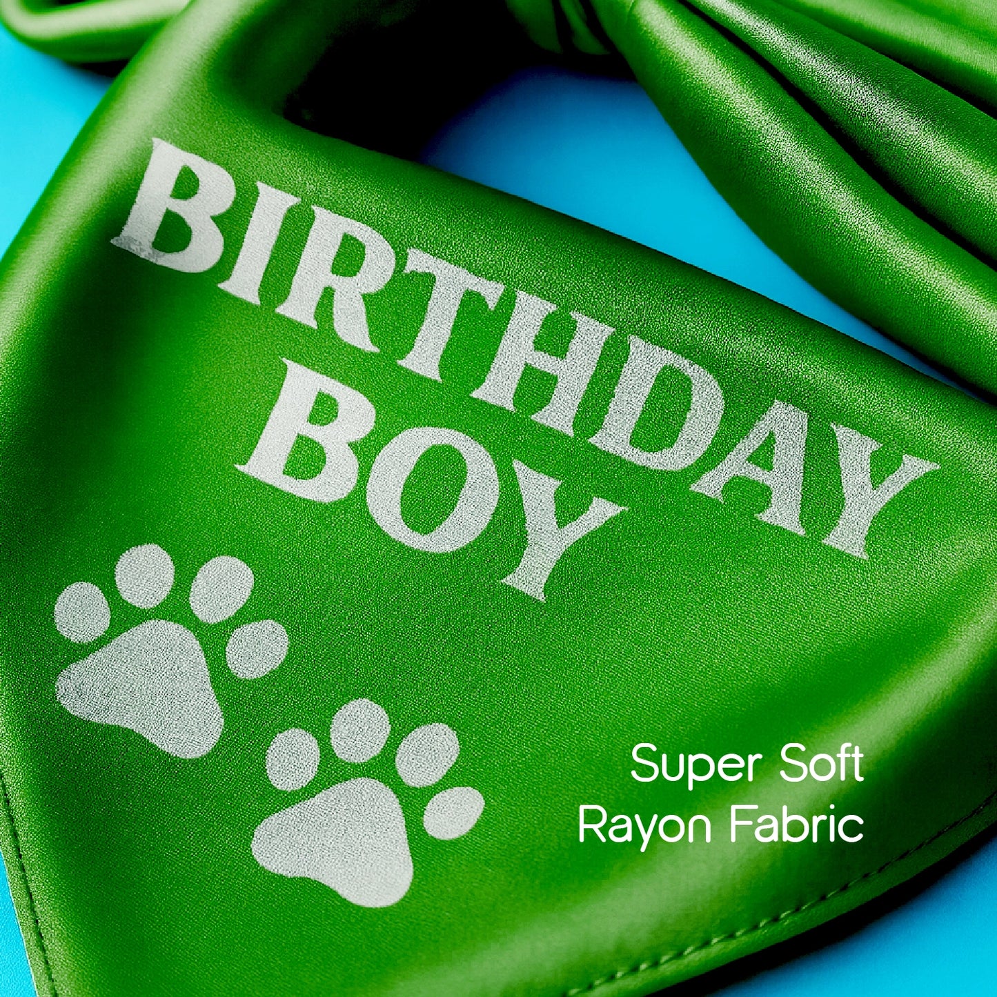 Birthday Bling Bandana – Soft, Stylish & Perfect for Celebration Pics