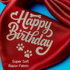 Birthday Bling Bandana – Soft, Stylish & Perfect for Celebration Pics - Tilting Heads