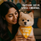 Birthday Bling Bandana – Soft, Stylish & Perfect for Celebration Pics - Tilting Heads
