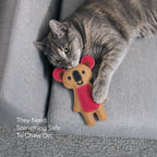KoalaChew Jute Bite-Play Toy With Squeaker For Dogs & Cats