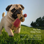 KoalaChew Jute Bite-Play Toy With Squeaker For Dogs & Cats