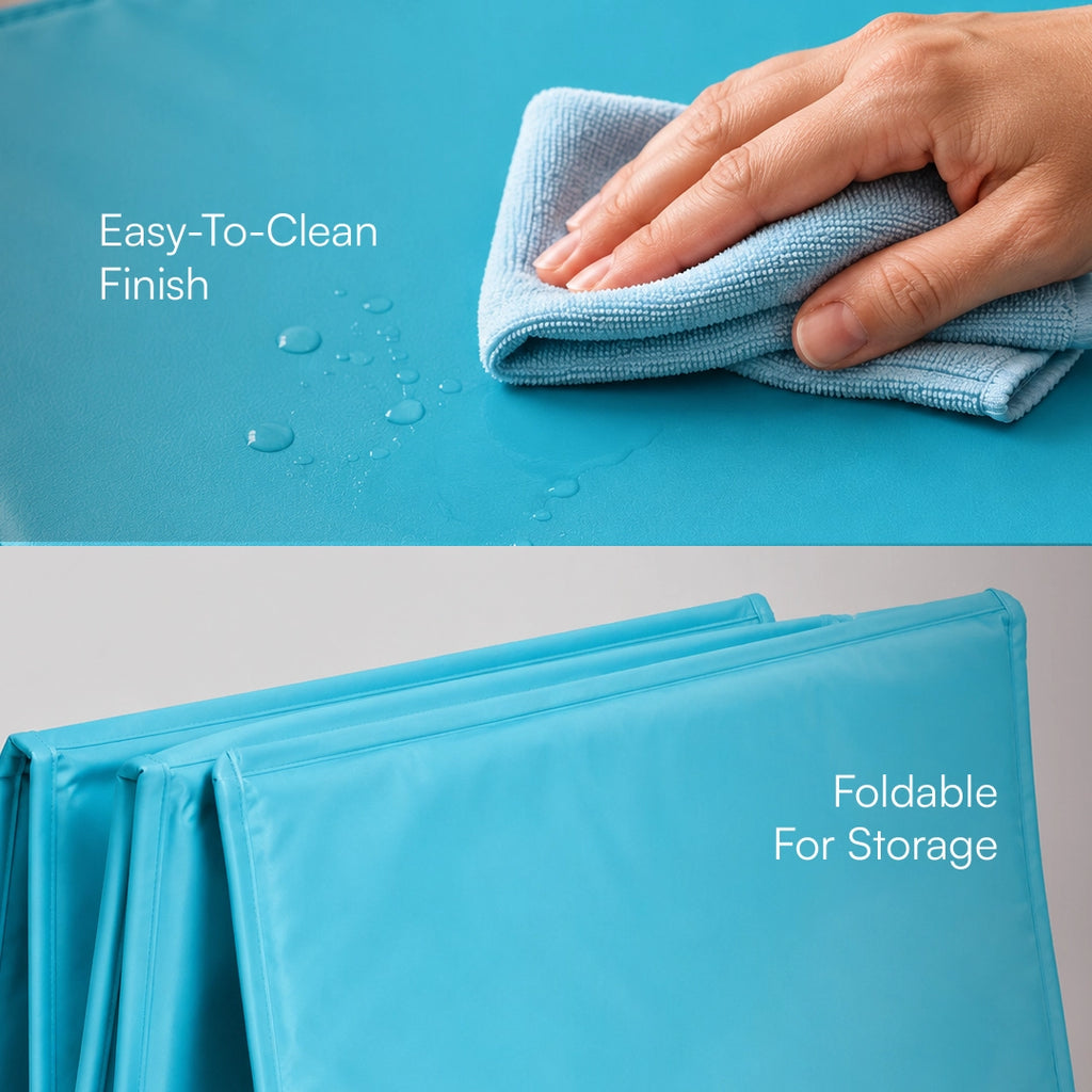 BlueBreeze Mat | Cooling Foldable Summer Rest Mat for Pets