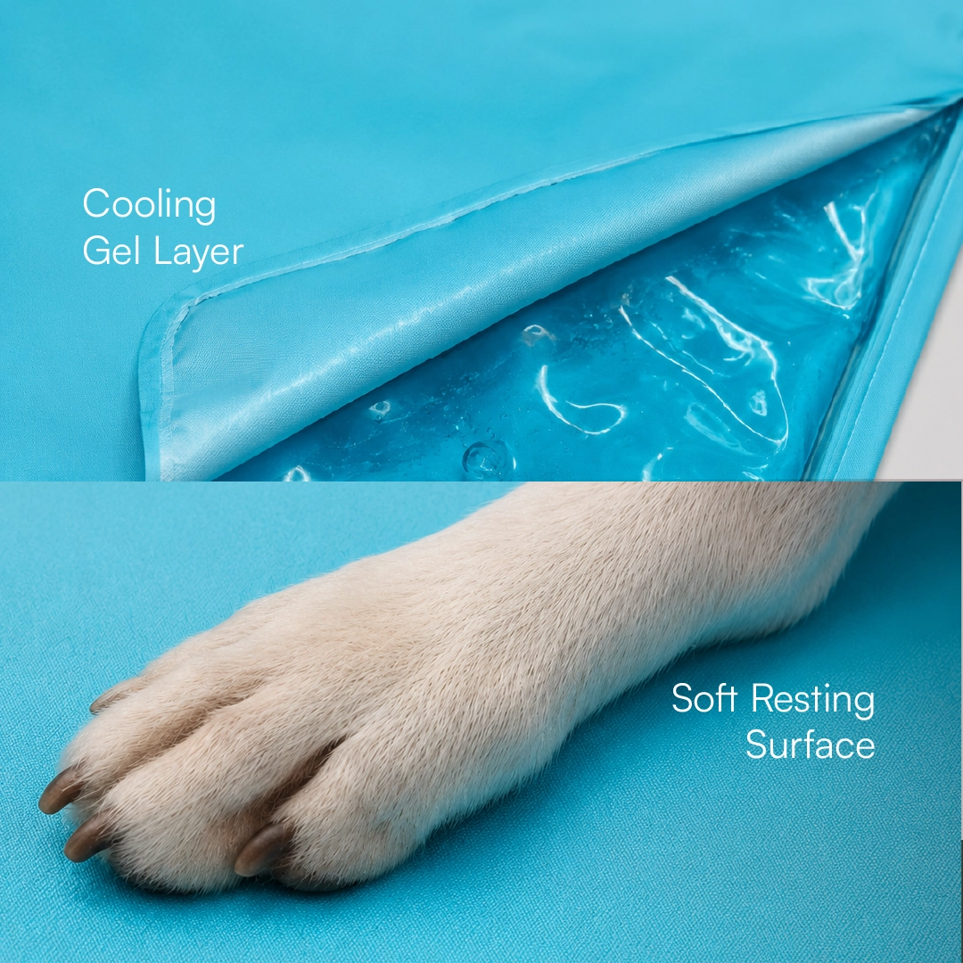 BlueBreeze Mat | Cooling Foldable Summer Rest Mat for Pets
