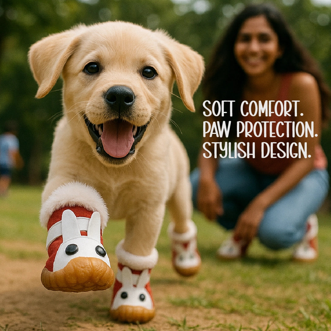 BunnyGlide Boots | Premium Small Pet Shoes for Paw Safety & Style