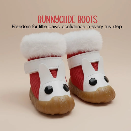 BunnyGlide Boots | Premium Small Pet Shoes for Paw Safety & Style