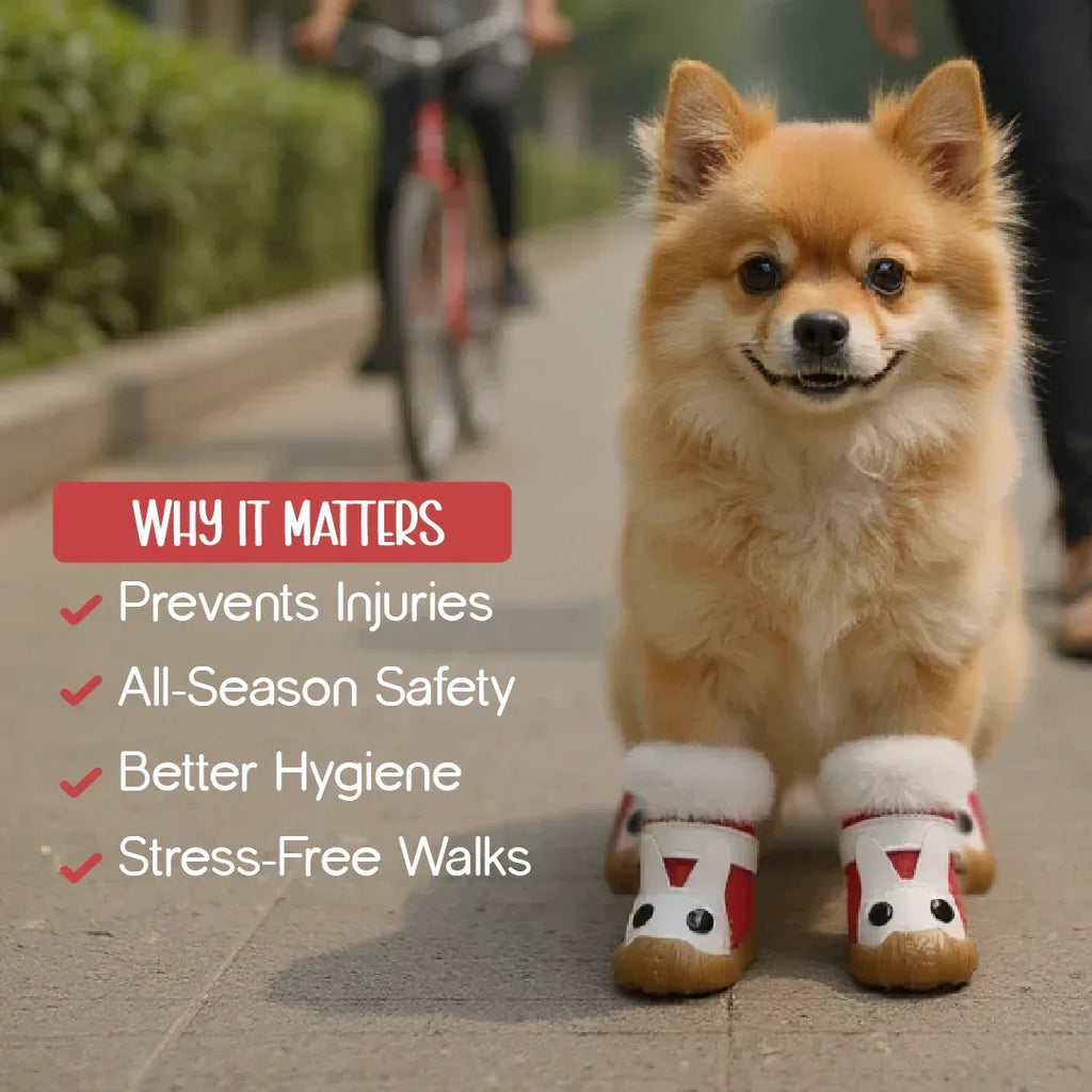 BunnyGlide Boots | Premium Small Pet Shoes for Paw Safety & Style - Tilting Heads