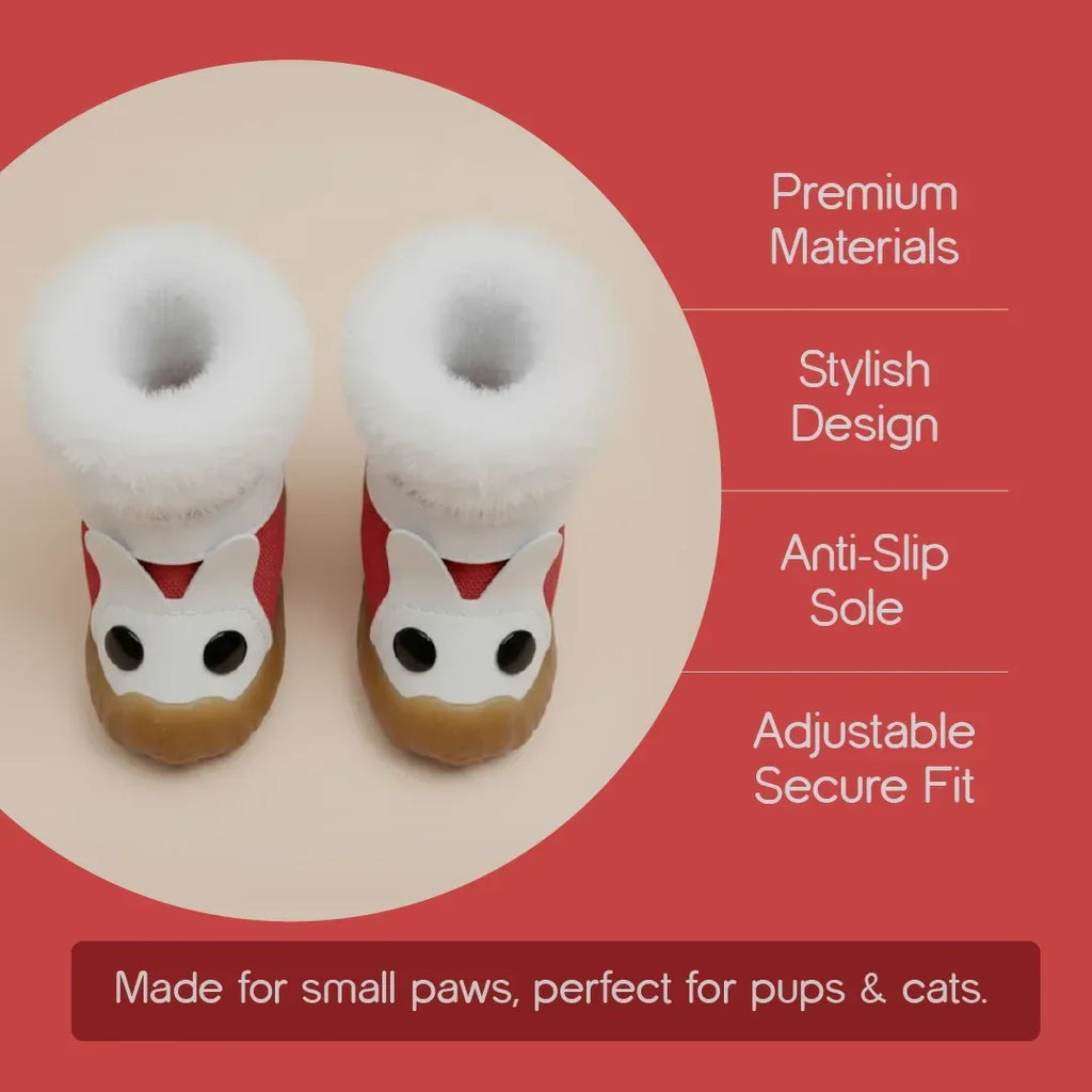 BunnyGlide Boots | Premium Small Pet Shoes for Paw Safety & Style - Tilting Heads
