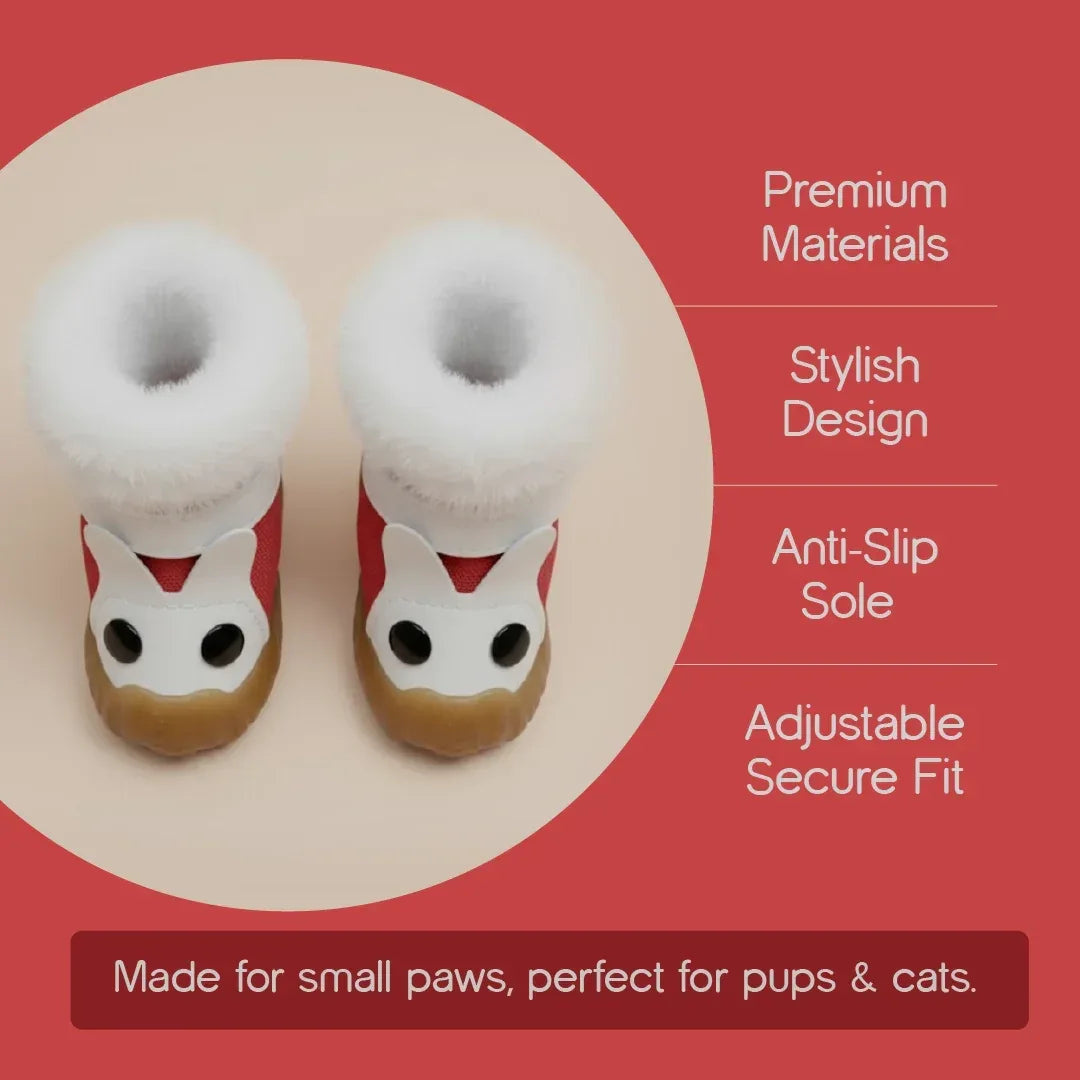 BunnyGlide Boots | Premium Small Pet Shoes for Paw Safety & Style - Tilting Heads