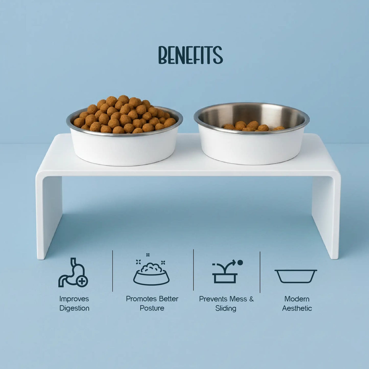 MagLock Feeder – Sleek, Stable & Spill-Free Design