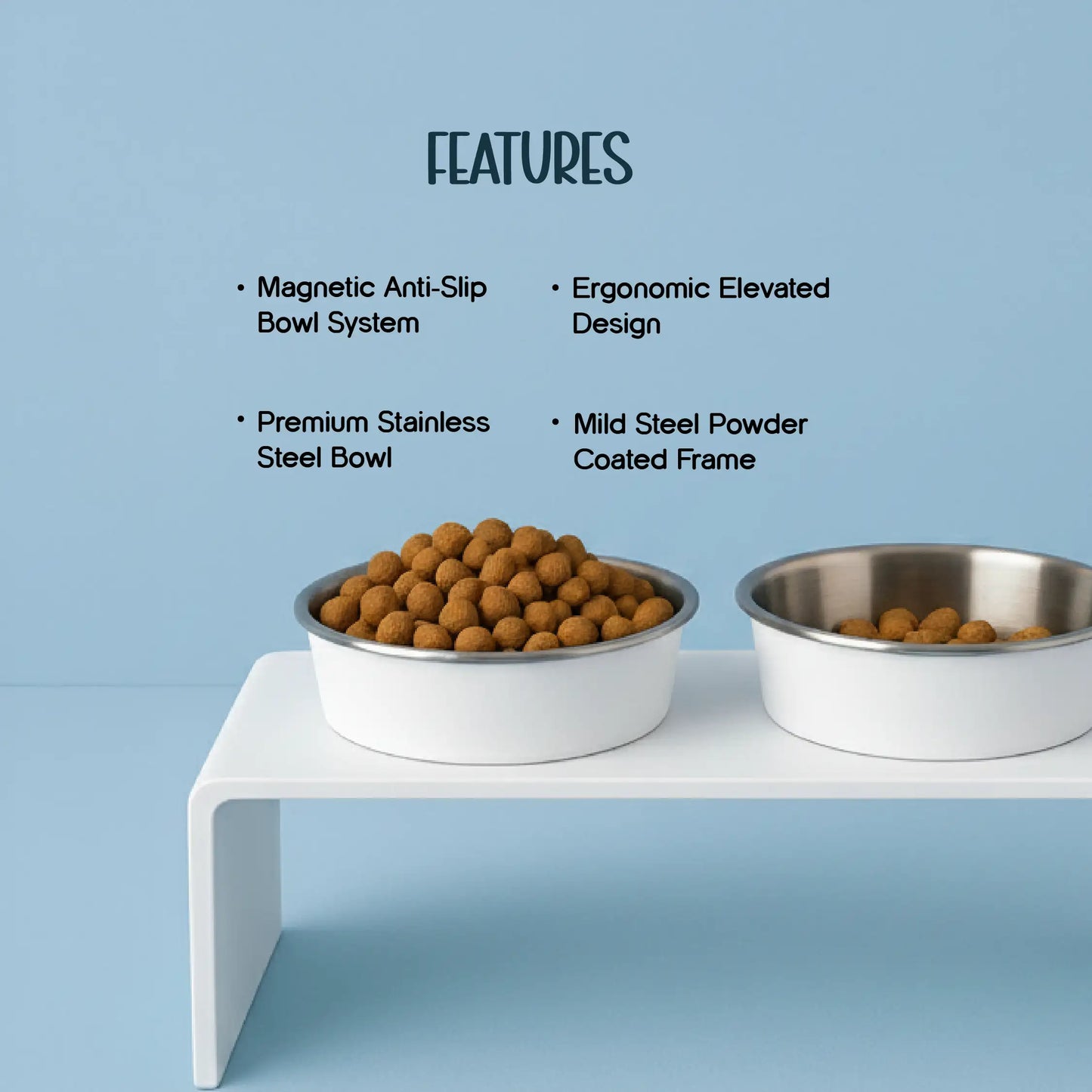 MagLock Feeder – Sleek, Stable & Spill-Free Design