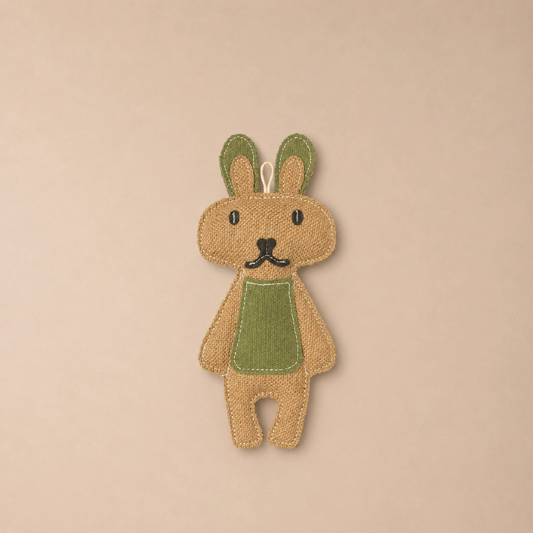 BunnyChew Jute Bite-Play Toy With Squeaker For Dogs & Cats