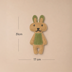 BunnyChew Jute Bite-Play Toy With Squeaker For Dogs & Cats
