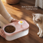CalmQuench Feeder | 2-in-1 Water Fountain + Feeder