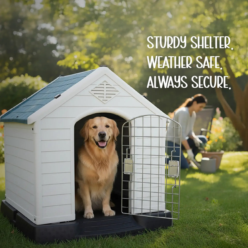 CanopyHouse | All-Weather Pet Shelter for Year-Round Comfort - Tilting Heads