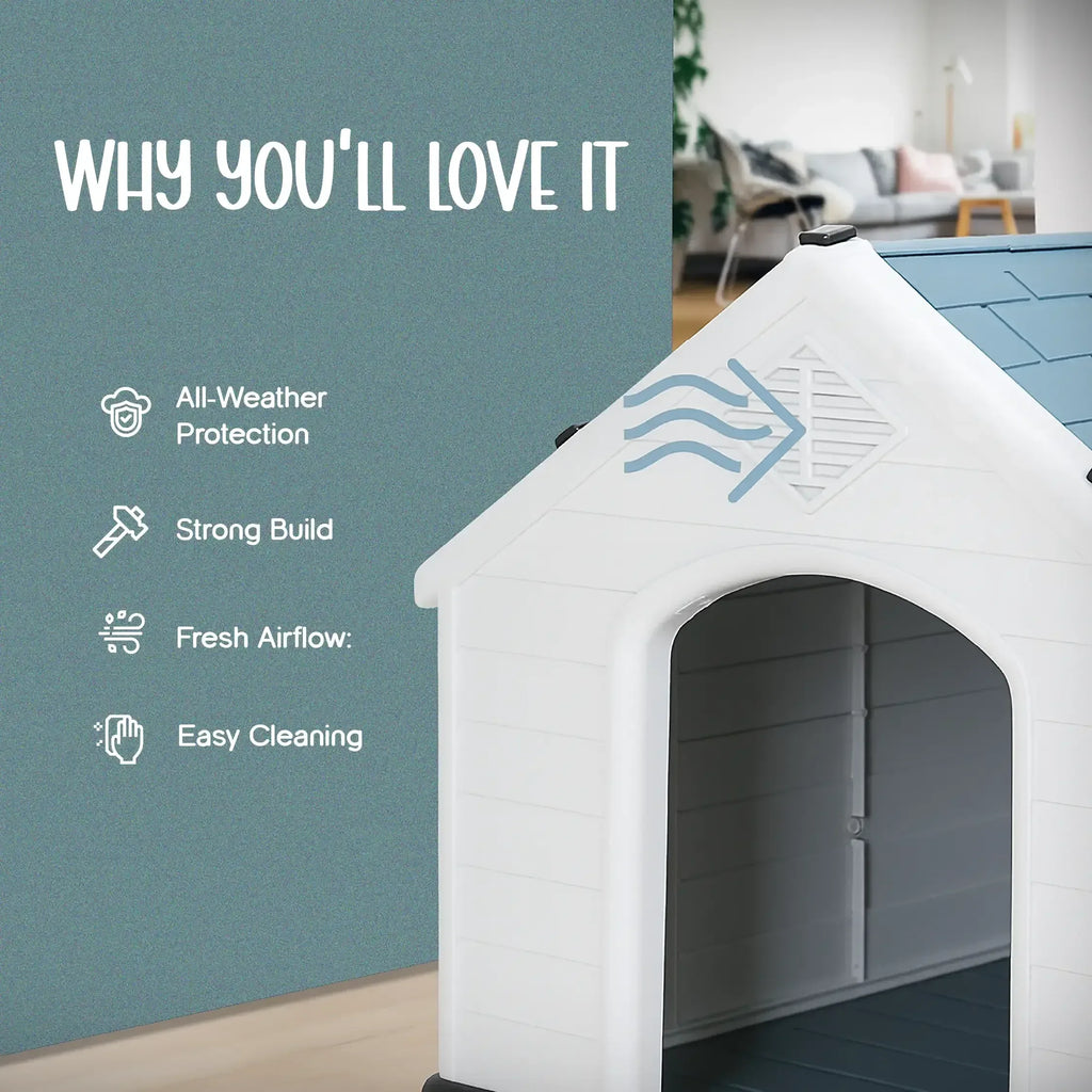CanopyHouse | All-Weather Pet Shelter for Year-Round Comfort - Tilting Heads