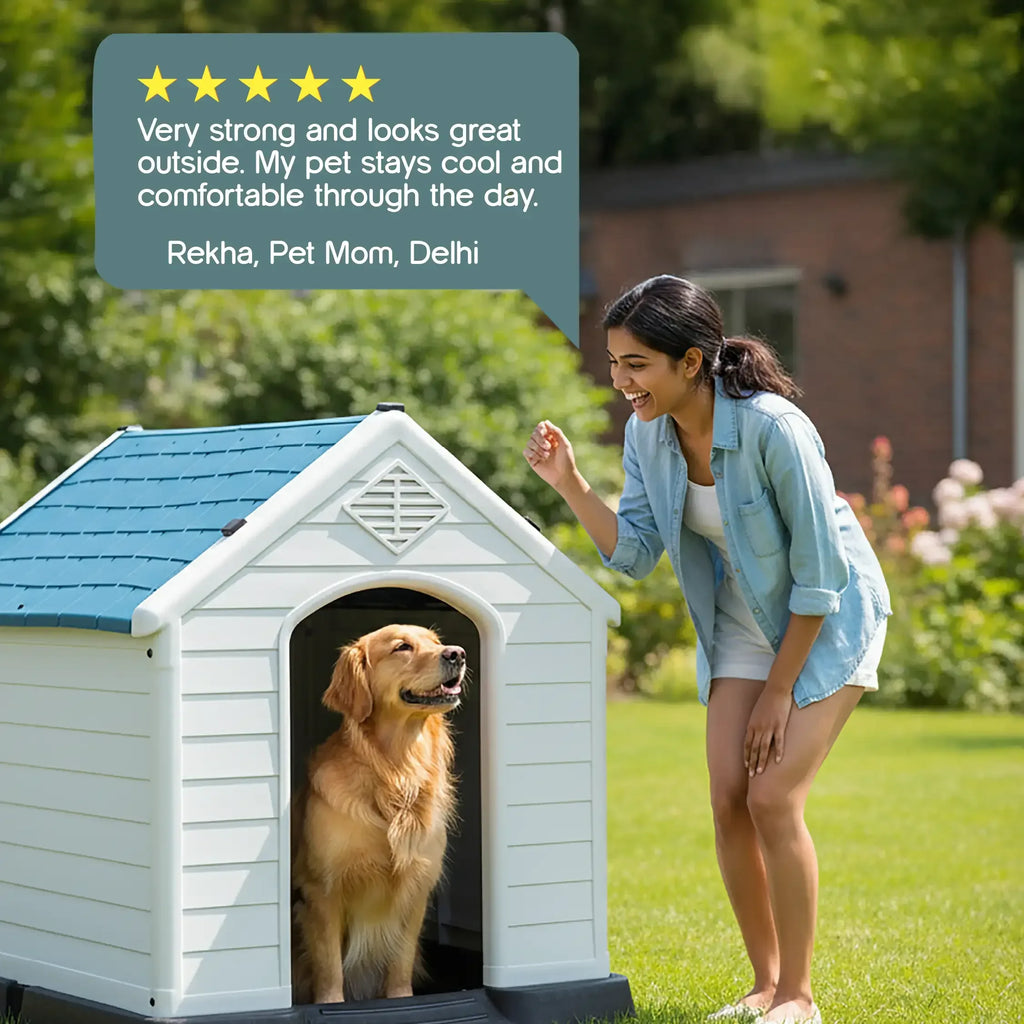 CanopyHouse | All-Weather Pet Shelter for Year-Round Comfort - Tilting Heads