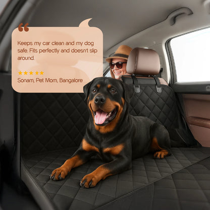 FurLounge Backseat Cover – Car Protection | Pet Comfort | Easy Setup