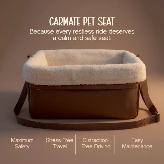 CarMate Pet Seat | Secure Travel for Pets
