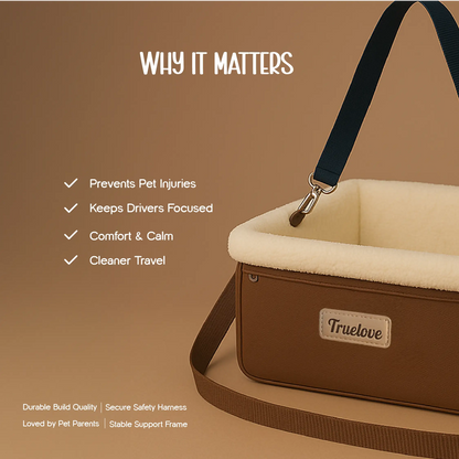 CarMate Pet Seat | Secure Travel for Pets