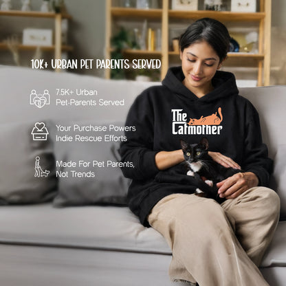 The CatMother Hoodie | Where Comfort Meets Cat-Parent Energy