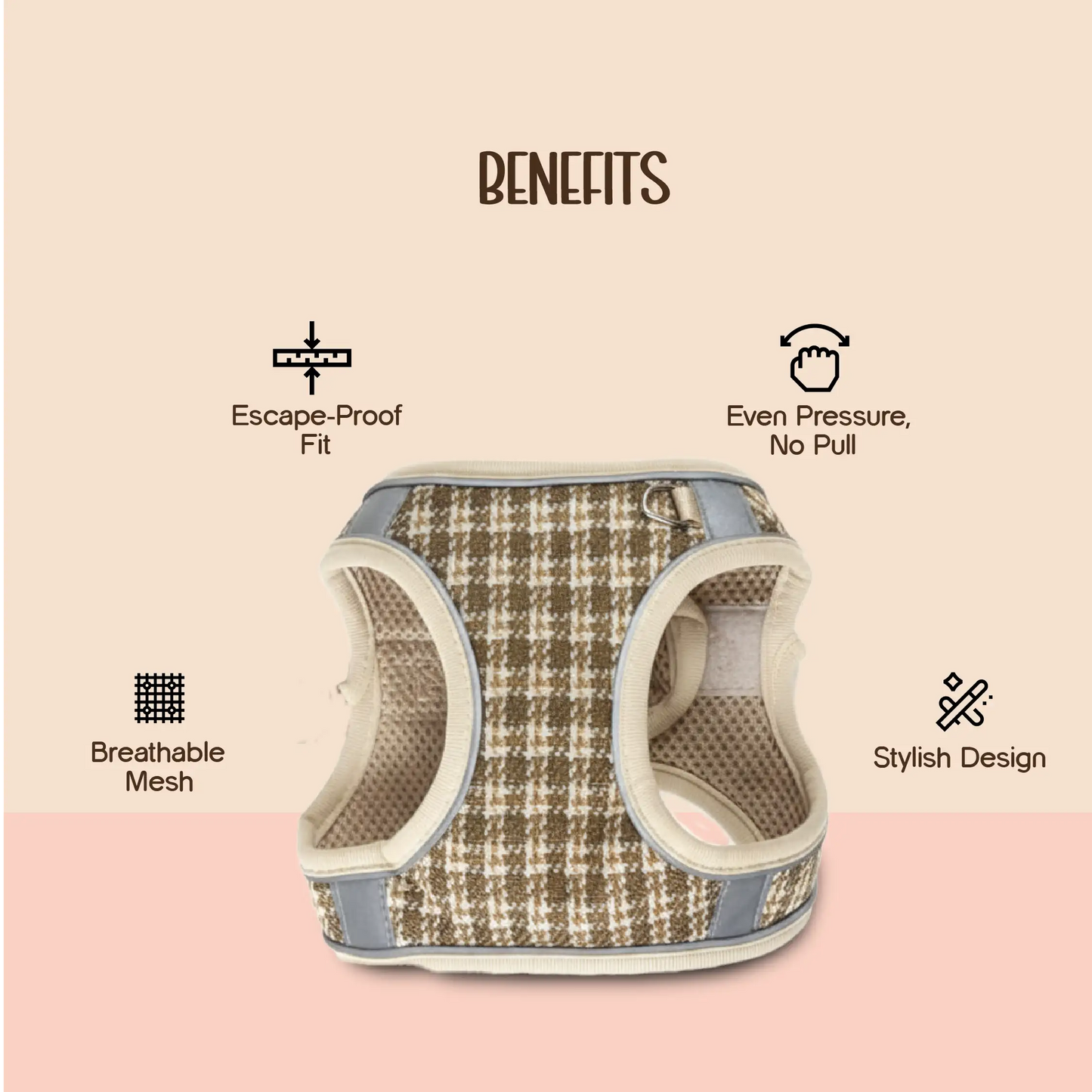 EscapeGuard Harness – Secure & Comfy All-Day Fit