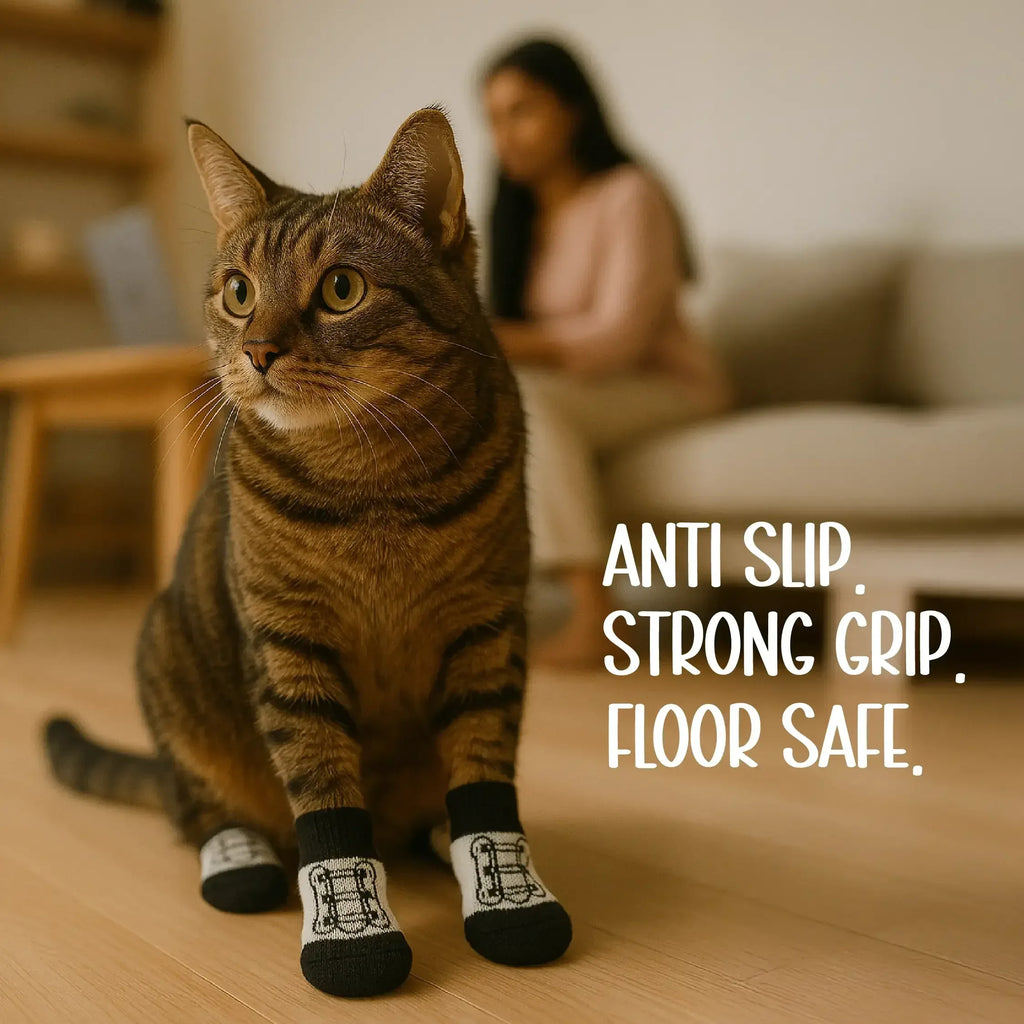 UltraGrip Pet Socks – The Perfect Fit for Small Cats & Dogs - Tilting Heads