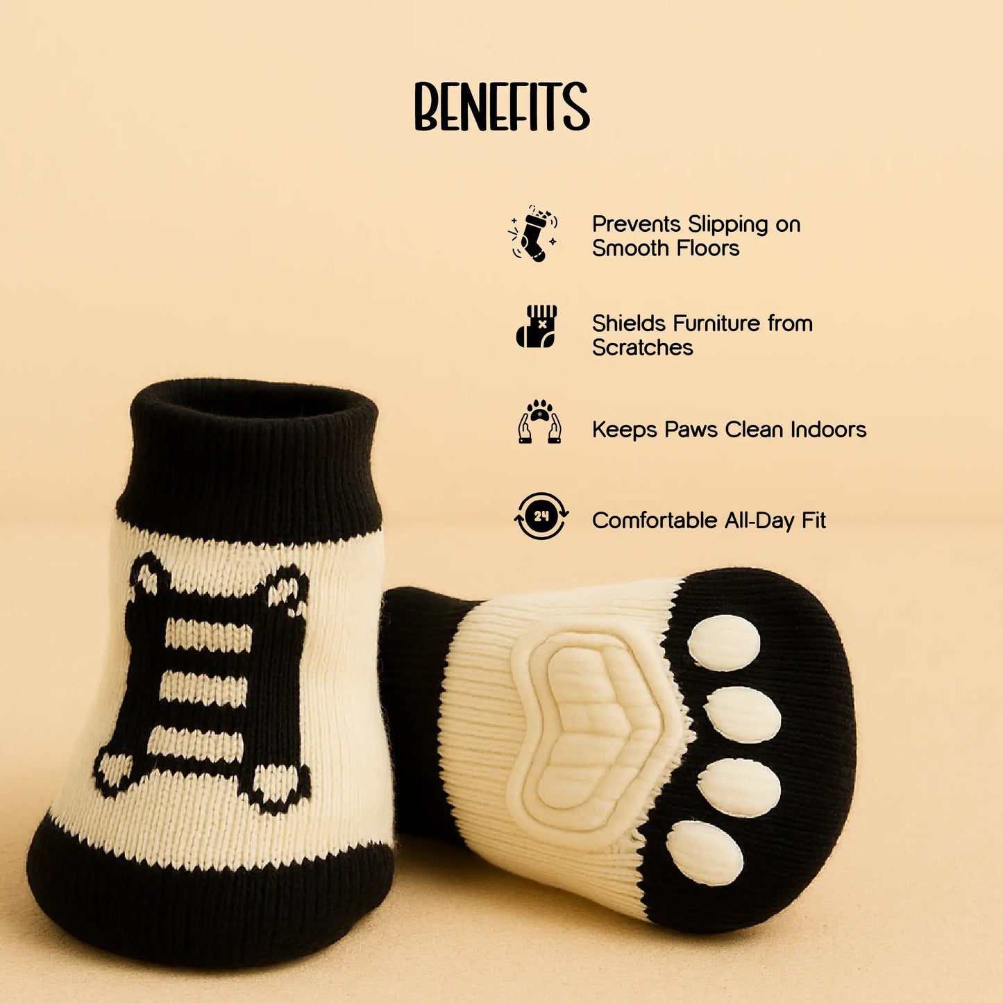 UltraGrip Pet Socks – Safe Paws, Happy Homes