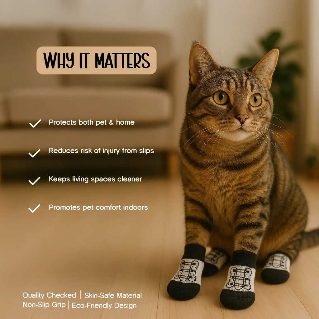 UltraGrip Pet Socks – The Perfect Fit for Small Cats & Dogs - Tilting Heads