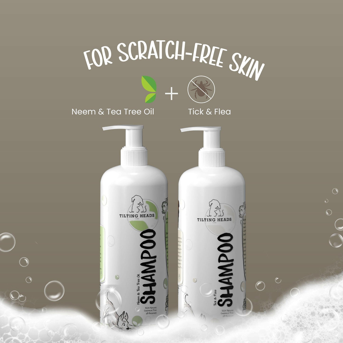 Neem & Tick Relief Dog Shampoo Combo – Protect & Nourish