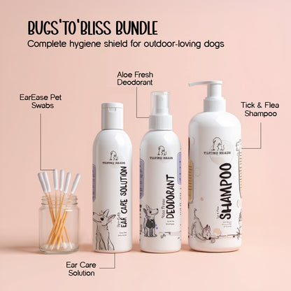 Bugs-to-Bliss Bundle – Outdoor Hygiene Combo for Active Pets