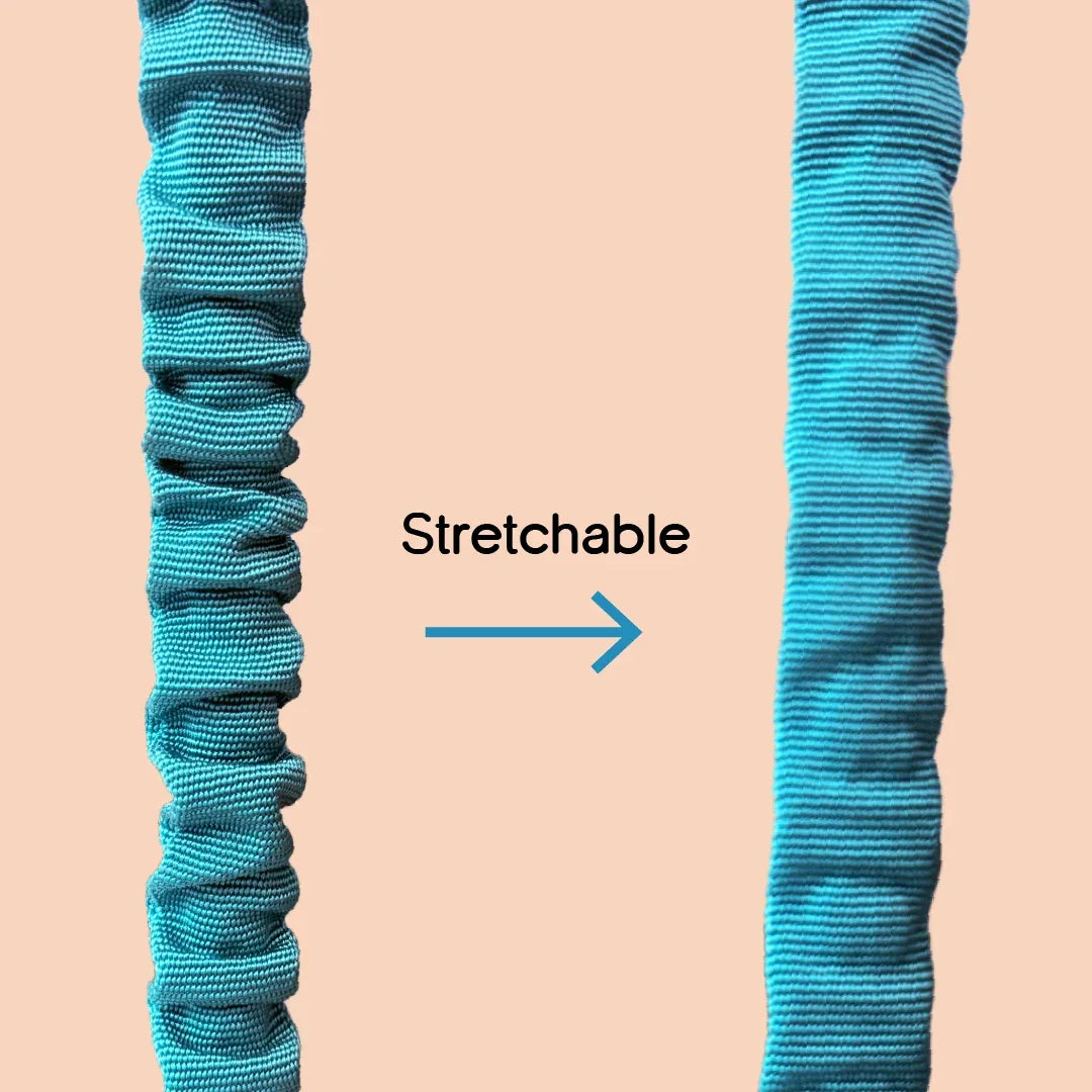 ComfortGrip Bungee Leash | Shock-Absorbing Leash for Active Dogs - Tilting Heads