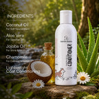 Herbal Blend Pet Coat Conditioner | For Shiny, Silky-Smooth Fur for Dogs & Cats
