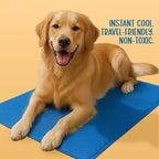 SummerSoothe Cooling Mat for Dogs | Self-Cooling, Travel-Friendly & Non-Toxic - Tilting Heads