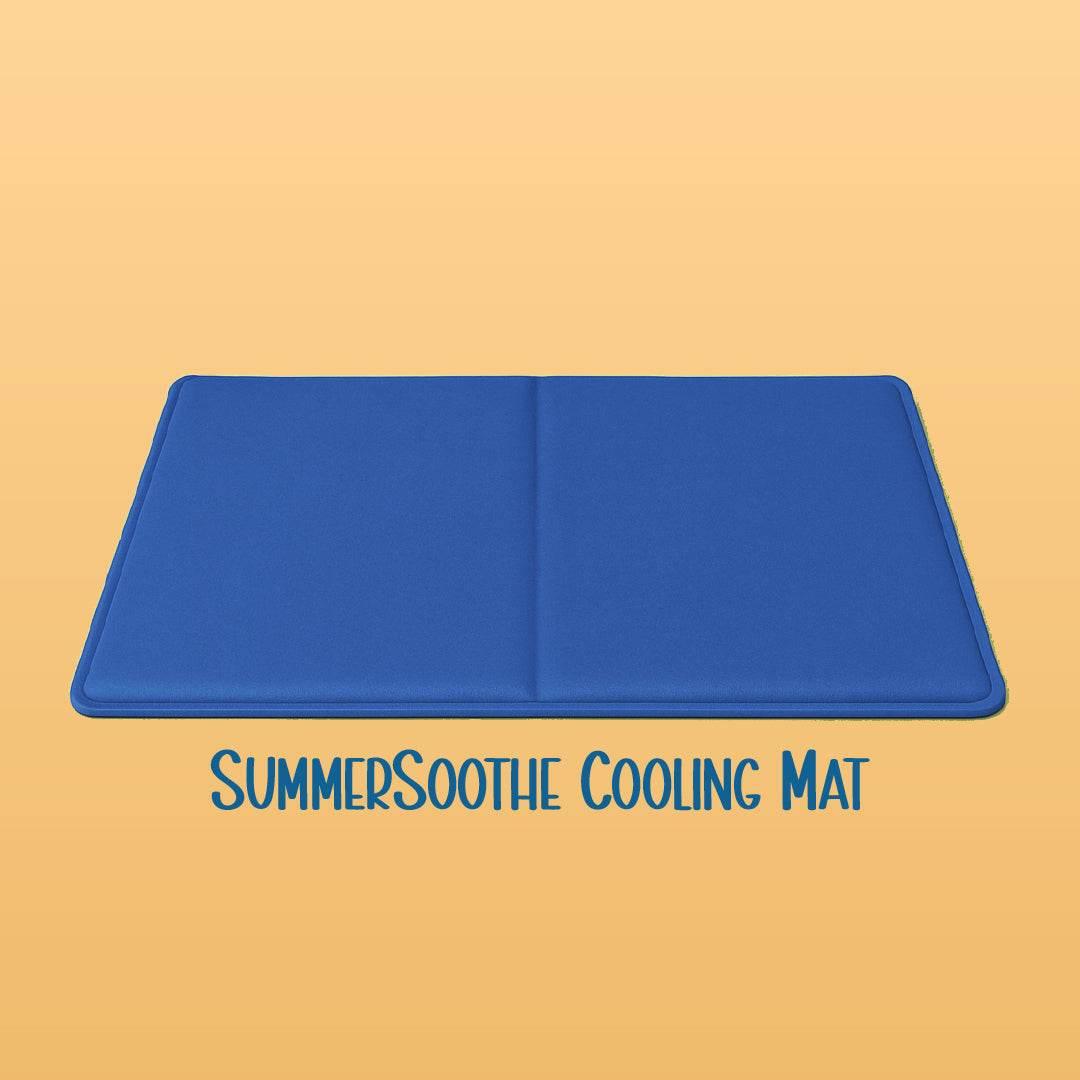 SummerSoothe Cooling Mat for Dogs | Self-Cooling, Travel-Friendly & Non-Toxic - Tilting Heads