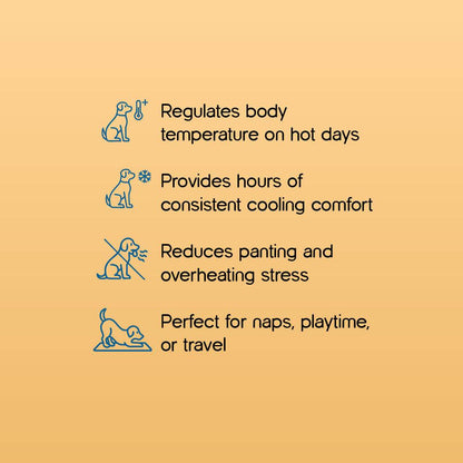 SummerSoothe Cooling Mat for Dogs | Self-Cooling, Travel-Friendly & Non-Toxic - Tilting Heads