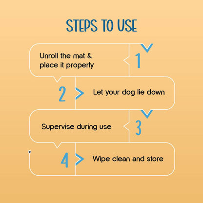 SummerSoothe Cooling Mat for Dogs | Self-Cooling, Travel-Friendly & Non-Toxic - Tilting Heads