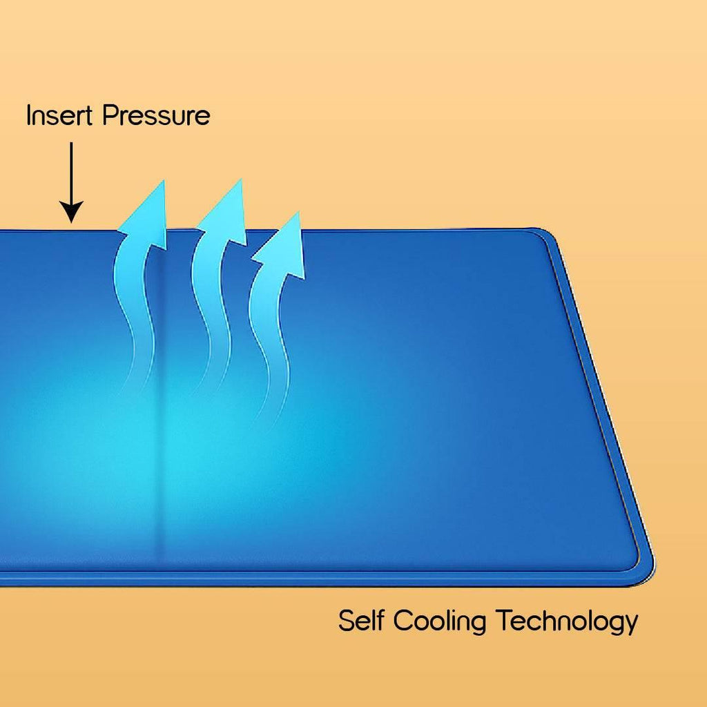 SummerSoothe Cooling Mat for Dogs | Self-Cooling, Travel-Friendly & Non-Toxic - Tilting Heads