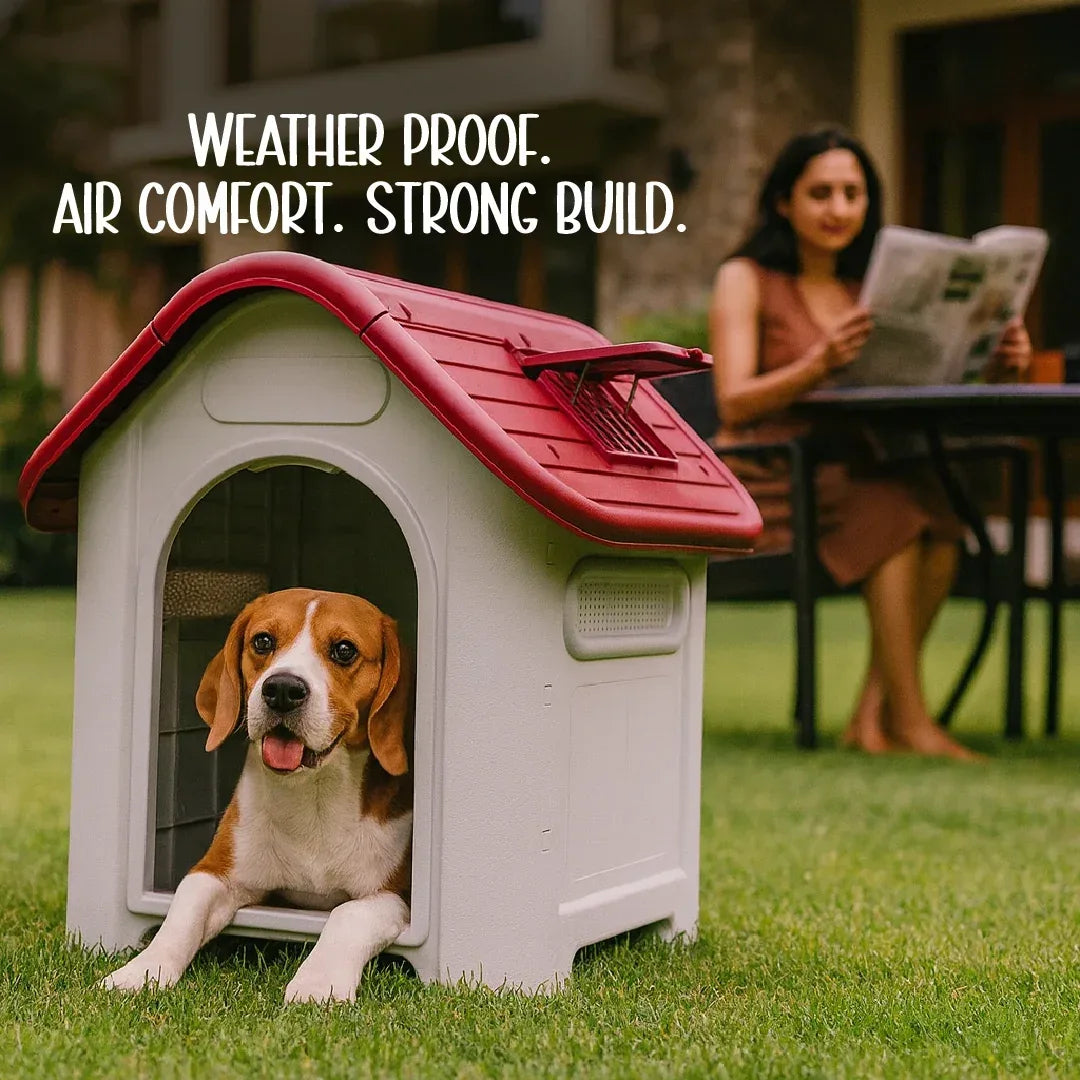 Cuddle Den Pet House – Outdoor & Indoor Cozy Home - Tilting Heads