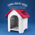 Cuddle Den Pet House – Outdoor & Indoor Cozy Home - Tilting Heads