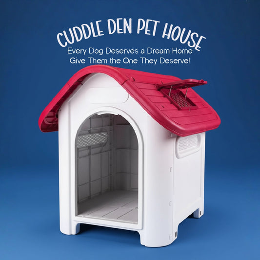 Cuddle Den Pet House – Outdoor & Indoor Cozy Home