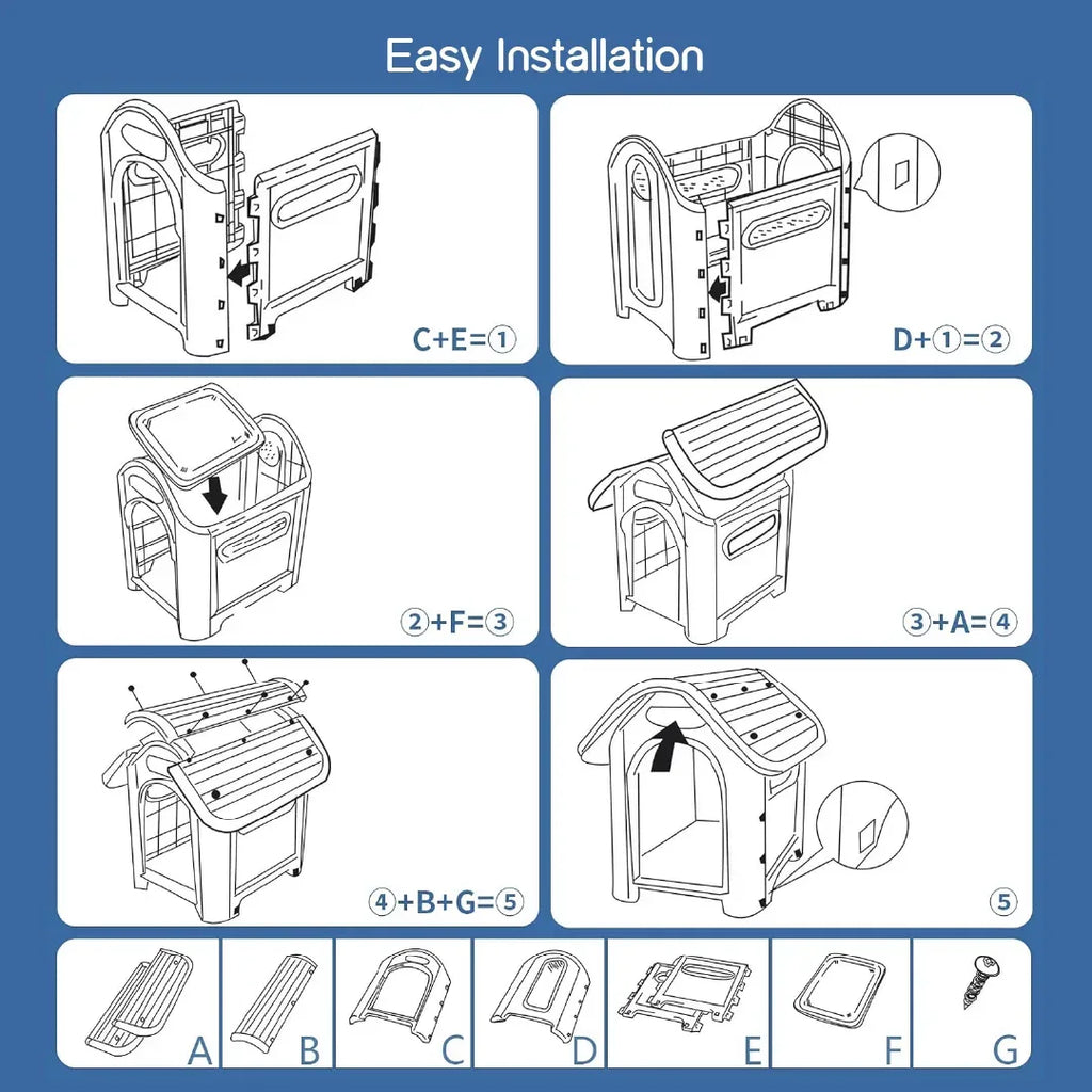 Cuddle Den Pet House – Outdoor & Indoor Cozy Home - Tilting Heads