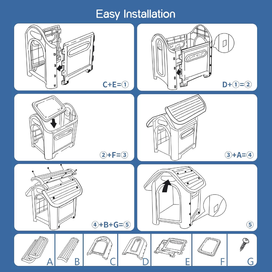 Cuddle Den Pet House – Outdoor & Indoor Cozy Home