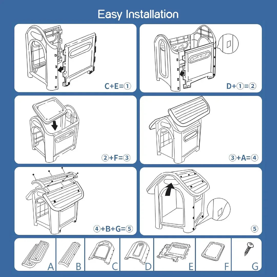 Cuddle Den Pet House – Outdoor & Indoor Cozy Home - Tilting Heads