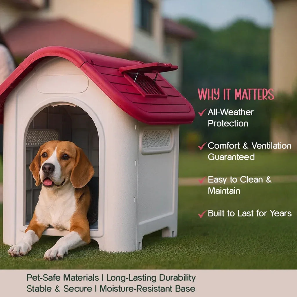 Cuddle Den Pet House – Outdoor & Indoor Cozy Home - Tilting Heads